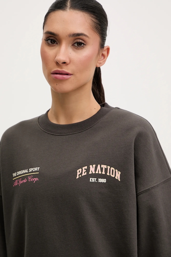 P.E Nation bluză Smoke gri 254F068