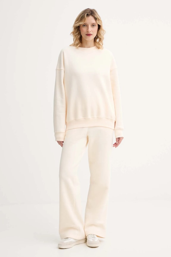 MUUV. bluză MUUV. x Answear BLUZA.CREWNECK.RAIZ bej AW25