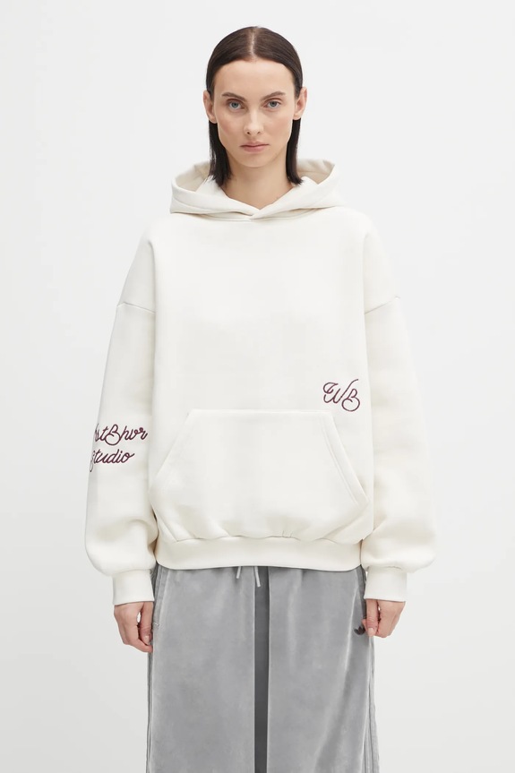 Clothing WRSTBHVR sweatshirt Gustaf U2025TT.3067 beige