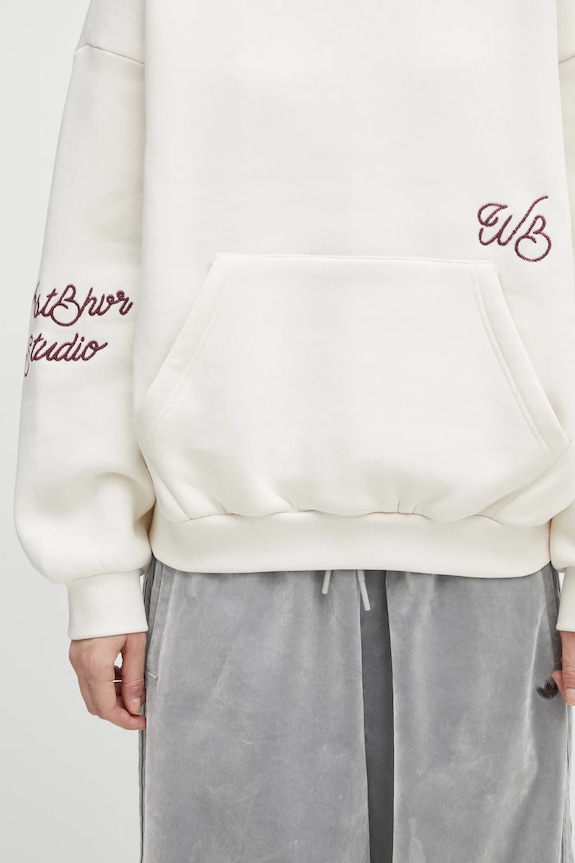WRSTBHVR sweatshirt Gustaf beige U2025TT.3067
