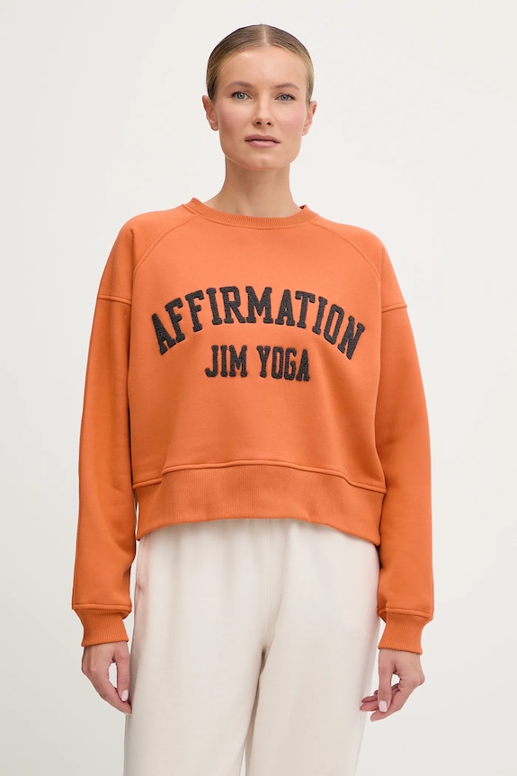 JOYINME felső Classic mintás narancssárga Bluza.Classic