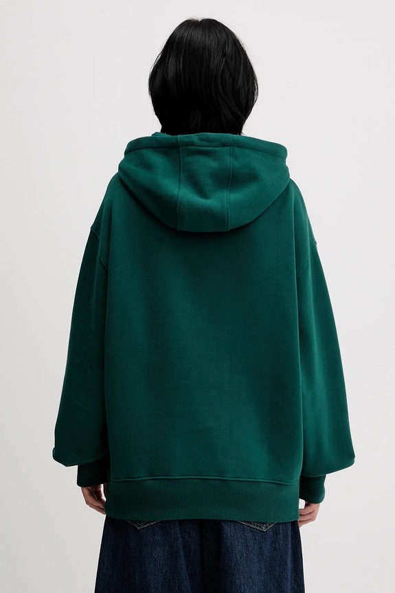 Odjeća Pamučna dukserica Tommy Jeans DN0DN00099 zelena