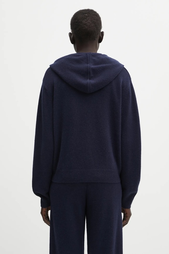 Одяг Шерстяна кофта Sporty & Rich SRC Cashmere CA00264302BL106 темно-синій