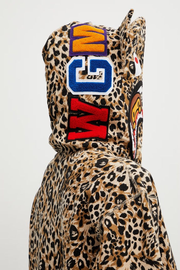 A Bathing Ape felpa in cotone Milo Shark 002ZPL802001L