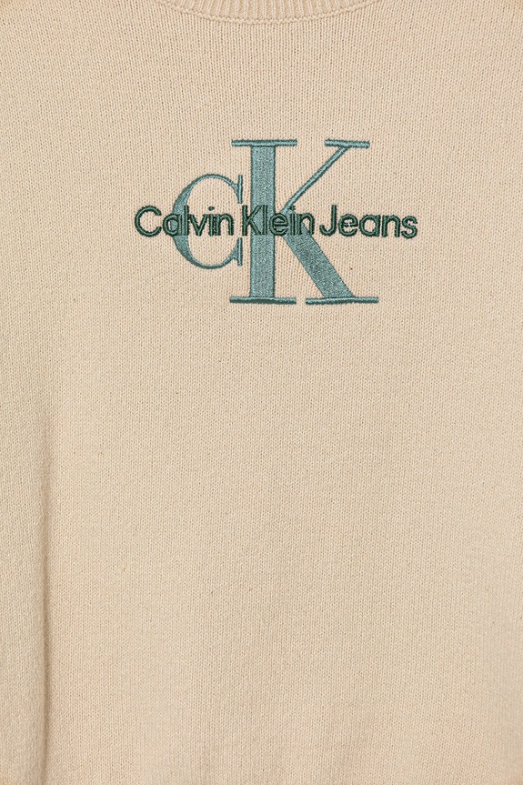 Dievča Detský sveter Calvin Klein Jeans IG0IG02830.9BYA béžová