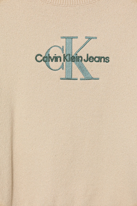 Dievča Detský sveter Calvin Klein Jeans IG0IG02830.9BYA béžová