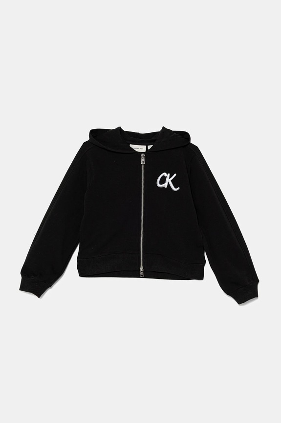 Dukserica Calvin Klein Jeans pamuk crna IG0IG02969.9BYA