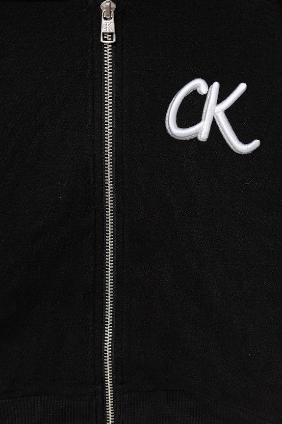 Djevojčice Dukserica Calvin Klein Jeans IG0IG02969.9BYA crna