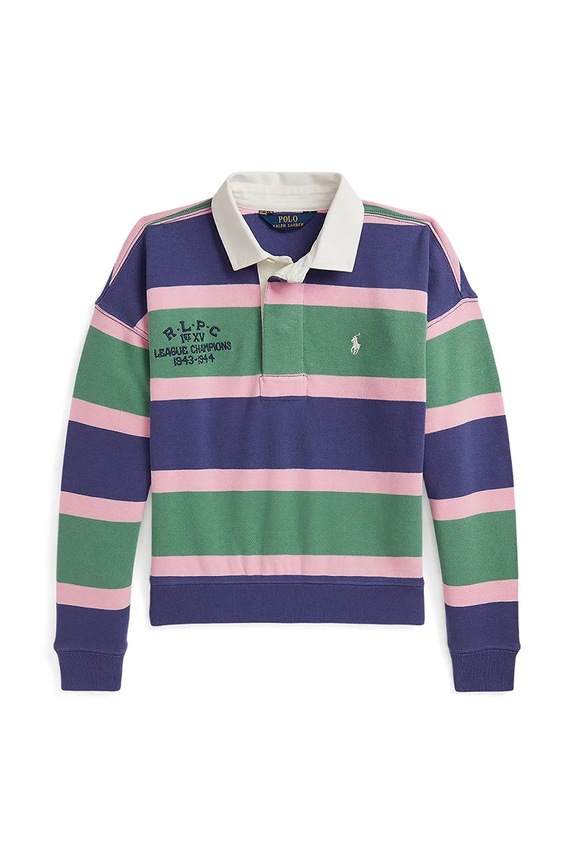 Mikina Polo Ralph Lauren bez kapucne tmavomodrá 313971040001