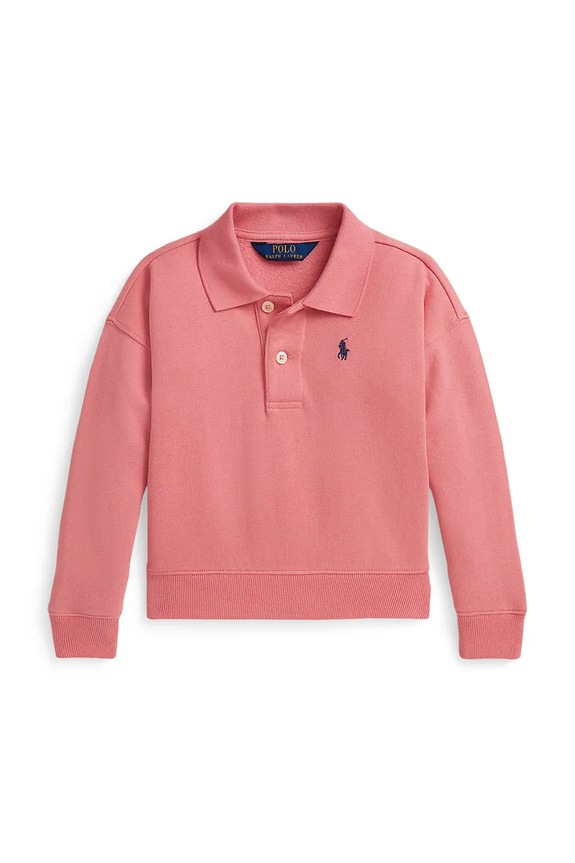 Μπλούζα Polo Ralph Lauren βαμβάκι ροζ 312971115001