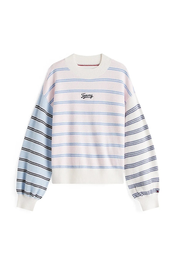 Tommy Hilfiger bluza dziecięca KG0KG08678.9BYA multicolor AW25