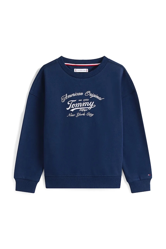 Tommy Hilfiger bluză KG0KG08683.116.122.9BYA bleumarin AW25