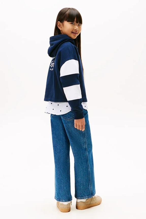 Tommy Hilfiger bluză copii bleumarin KG0KG08687.122.9BYA