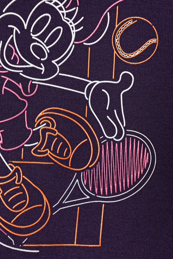 Παιδική μπλούζα adidas μωβ JL9193