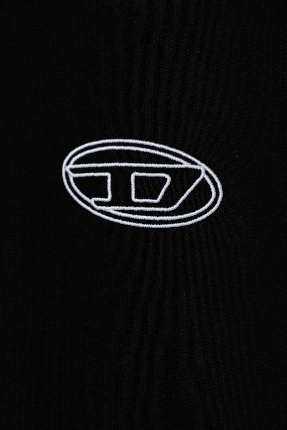 DÍVKA Dětská bavlněná mikina Diesel SVALSY SWEAT-SHIRT J02417 černá