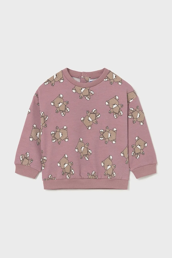 Dukserica Mayoral print roza 2430.4K.Baby.9BYA