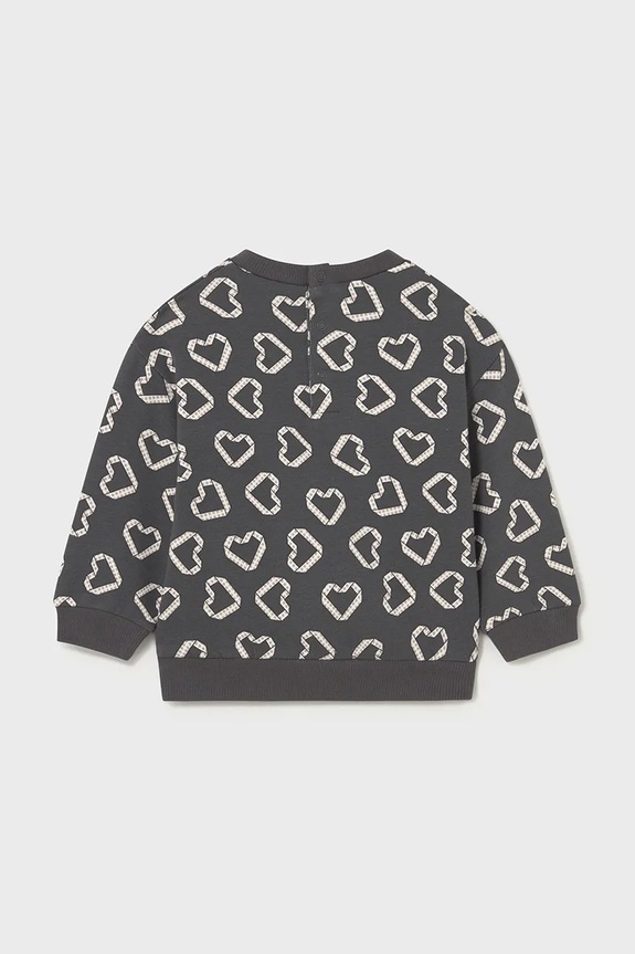 Mikina Mayoral 2430.4K.Baby.9BYA sivá AW25