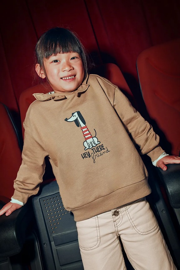 Παιδική βαμβακερή μπλούζα Mayoral 4430.6E.Mini.9BYA