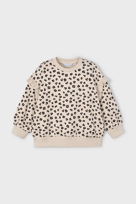 Mayoral bluza z elastanem beżowy 4433.6H.Mini.9BYA