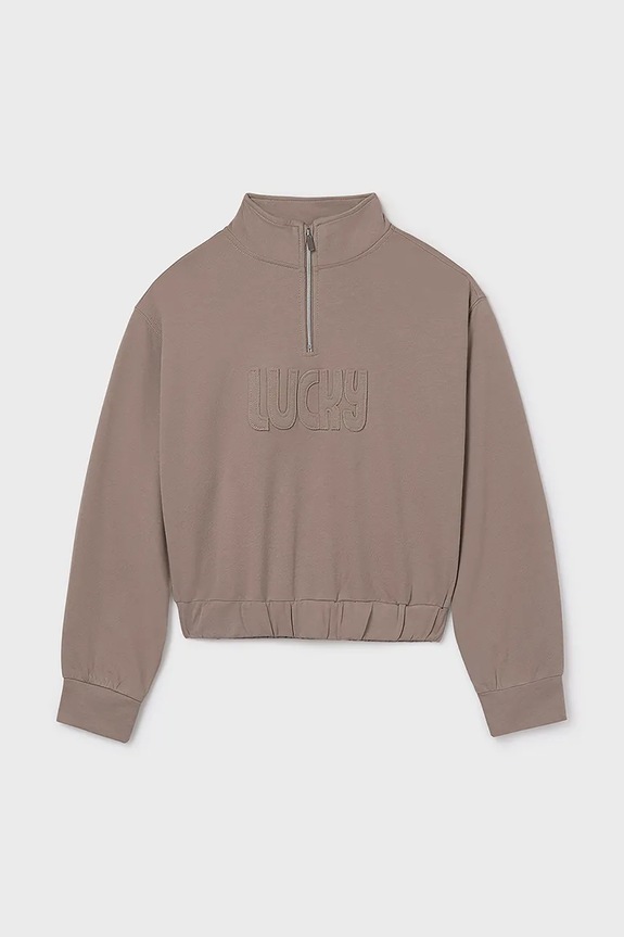 Mayoral bluza 7424.8G.Junior.9BYA beżowy AW25