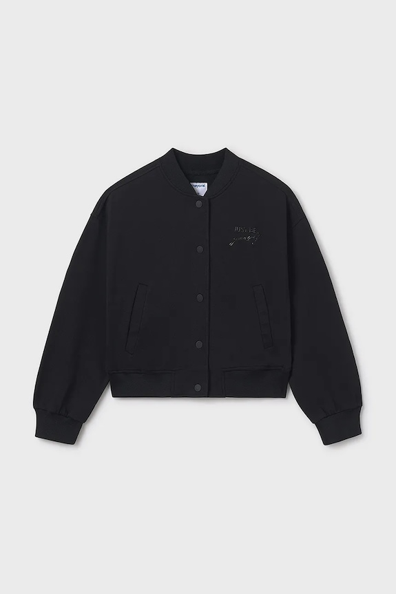 Mayoral bluza dziecięca 7428.8F.Junior.9BYA czarny AW25