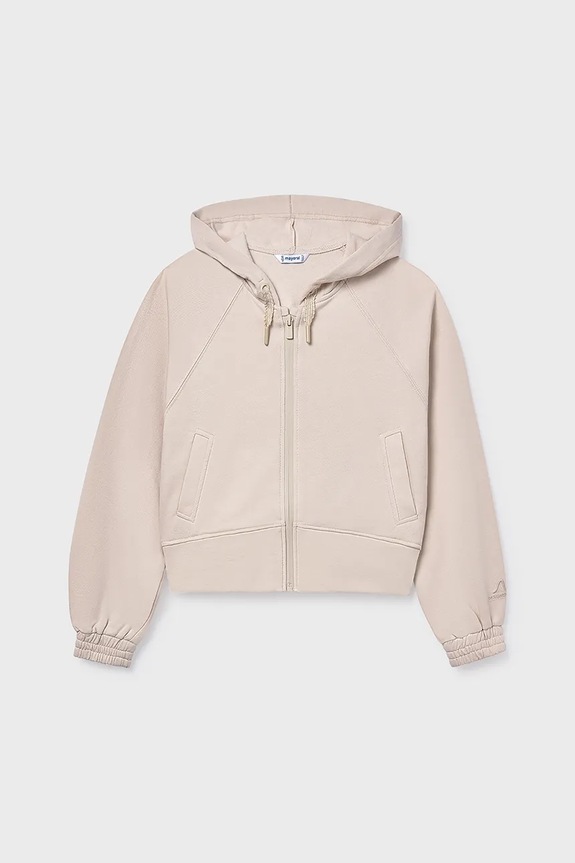 Dukserica Mayoral s kapuljačom bež 7439.8D.Junior.9BYA