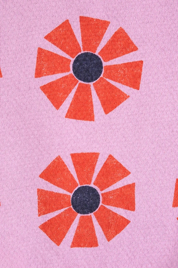 Detská bavlnená mikina Bobo Choses Kaleidoscope fialová 225AC038