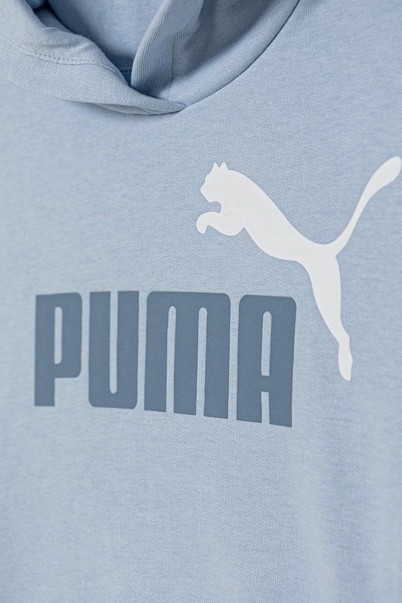 Dievča Detská mikina Puma ESS 2 COLOR No. 1 Logo? Short Length Hoodie TR G 686072 modrá