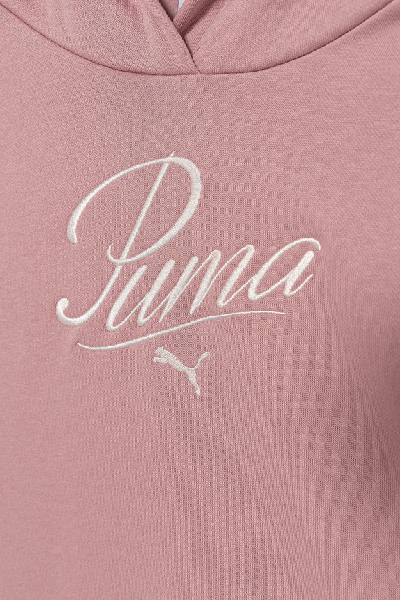 Dziewczynka Puma bluza dziecięca ESS SCRIPT Hoodie FL G 688728 różowy