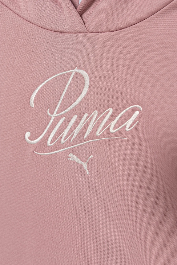 Dziewczynka Puma bluza dziecięca ESS SCRIPT Hoodie FL G 688728 różowy
