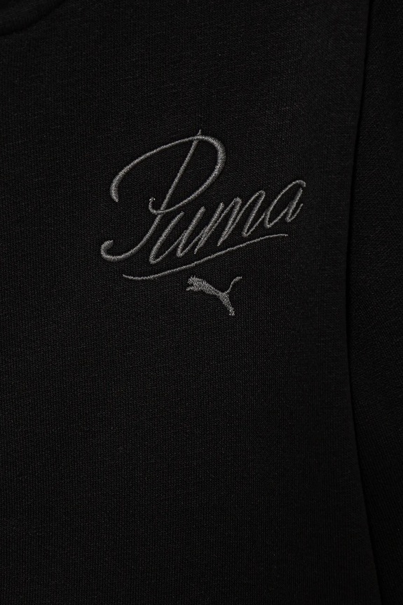Κοριτσίστικα Παιδική μπλούζα Puma ESS SCRIPT Full-Zip Hoodie FL G 689253 μαύρο