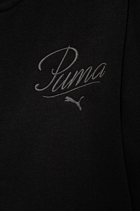 Κοριτσίστικα Παιδική μπλούζα Puma ESS SCRIPT Full-Zip Hoodie FL G 689253 μαύρο
