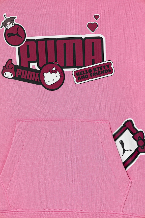 Dievča Detská mikina Puma 632387 ružová