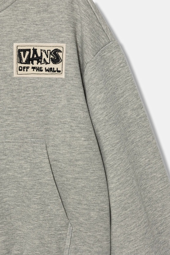 Dziewczynka Vans bluza dziecięca Van-Archy Label Zip VN000PPJ02F1 szary