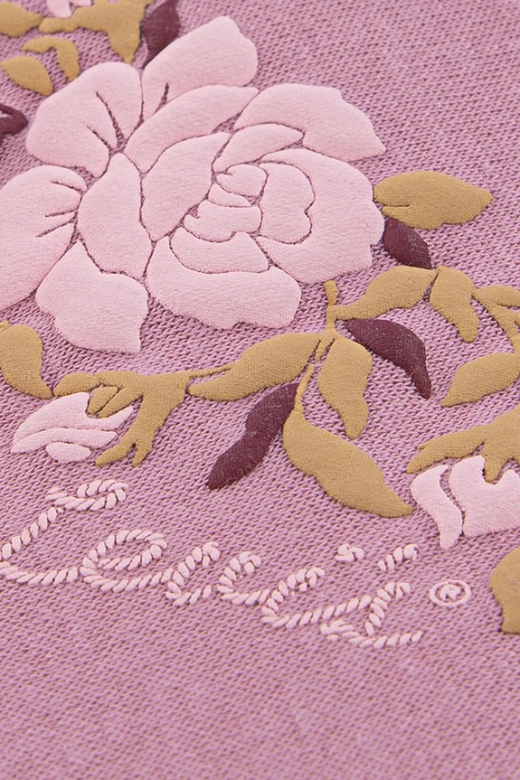 Μπλούζα μωρού Levi's ROSE FRONT TUCK CREW ροζ 1EP015