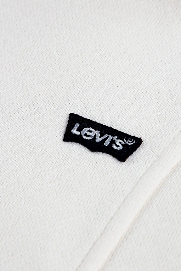 Дівчинка Дитяча кофта Levi's BATWING PATCH HOODIE 3EN447 бежевий