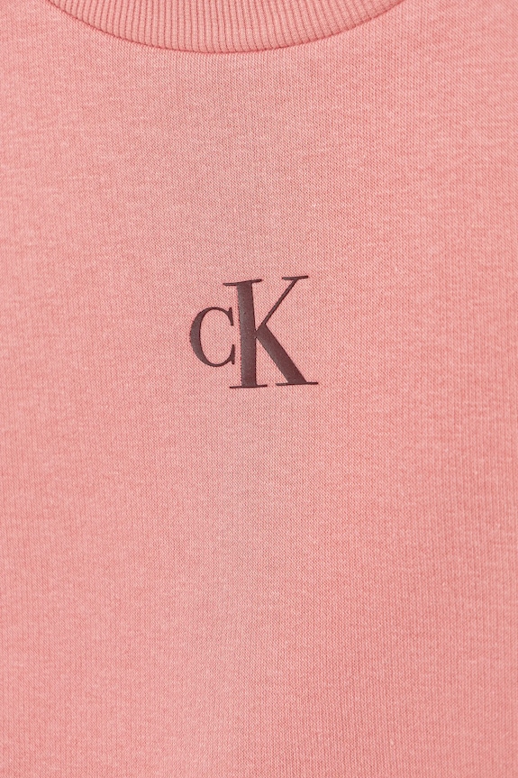Dziewczynka Calvin Klein Jeans bluza dziecięca IG0IG02639.9BYA różowy