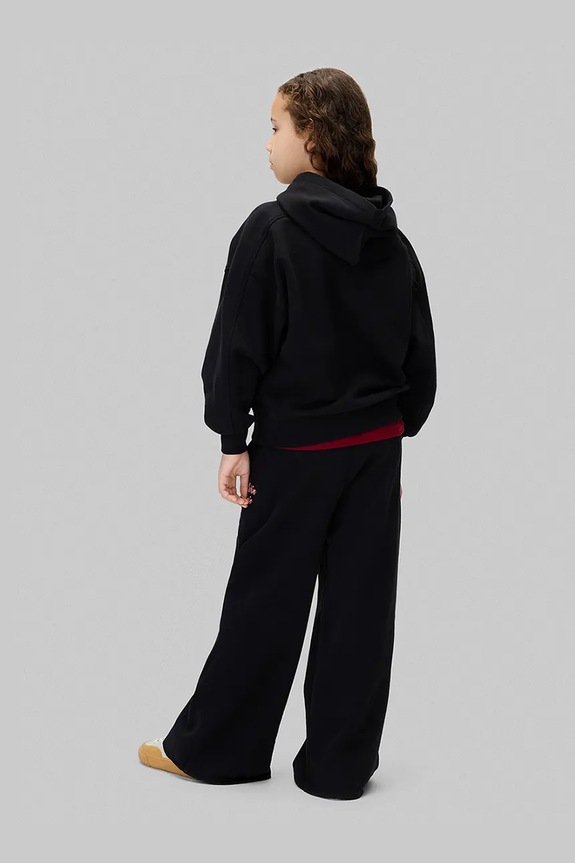 Detská bavlnená mikina Calvin Klein Jeans čierna IG0IG03016.128.170.9BYA