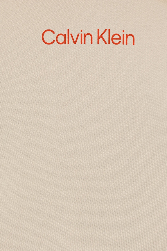 Fete Calvin Klein Jeans hanorac de bumbac pentru copii IU0IU00679.128.170.9BYA bej