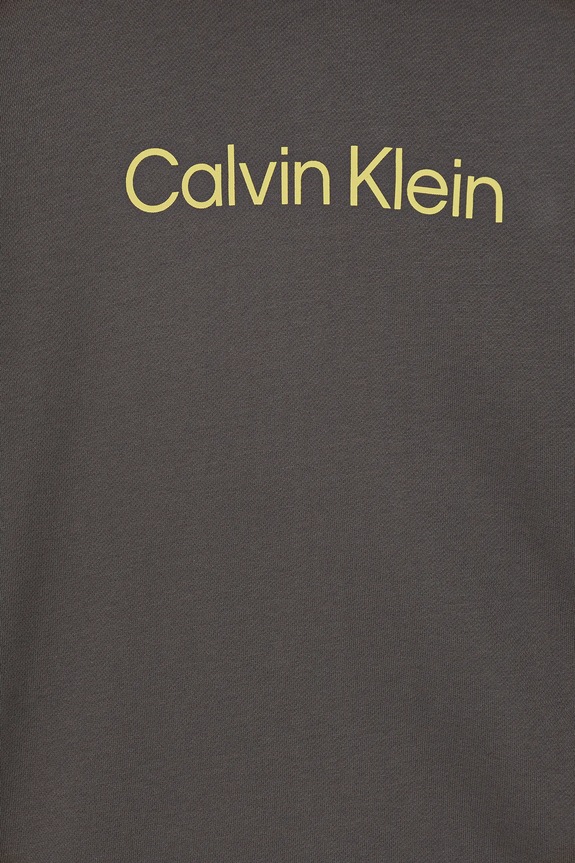 Κοριτσίστικα Παιδική βαμβακερή μπλούζα Calvin Klein Jeans IU0IU00679.128.170.9BYA γκρί