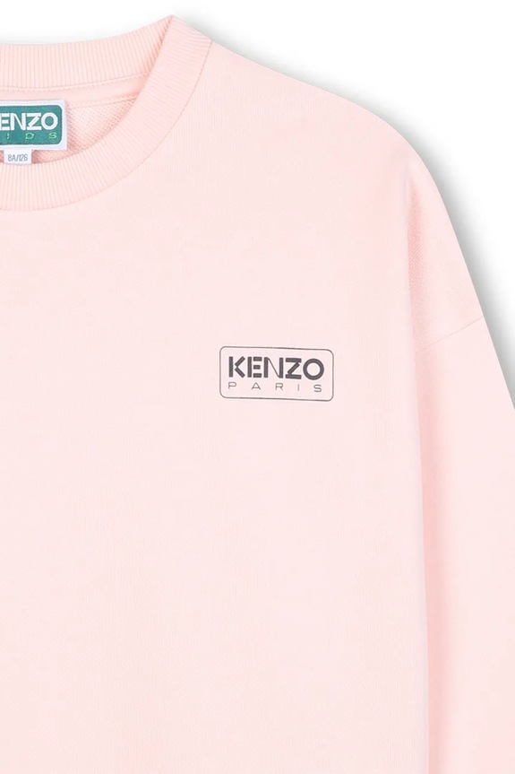 Dziewczynka Kenzo Kids bluza dziecięca K61369.114.150 różowy