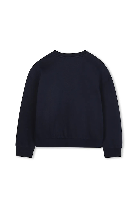 Michael Kors bluza bawełniana dziecięca R30469.156 granatowy AW25