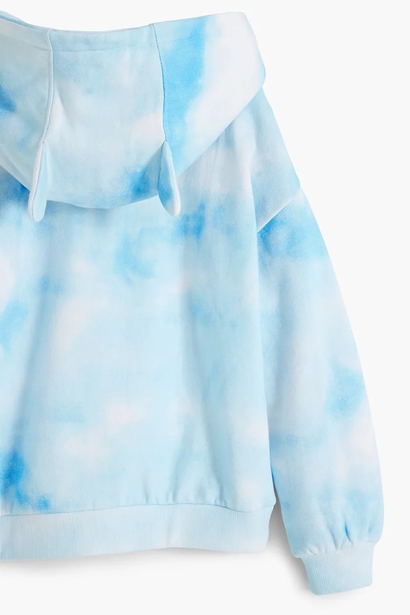 Desigual bluza bawełniana dziecięca niebieski 25WGSK02