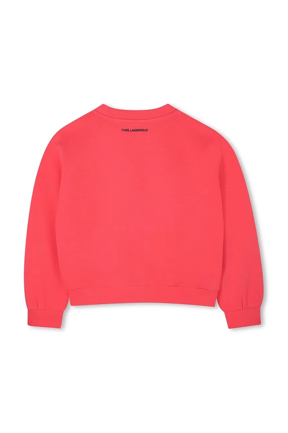 Детская кофта Karl Lagerfeld Z30606.114.150 розовый AW25