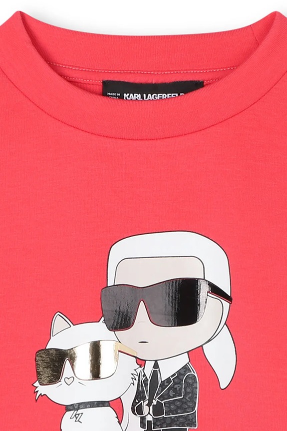 Девочка Детская кофта Karl Lagerfeld Z30606.114.150 розовый