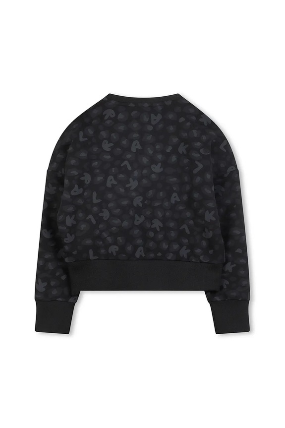 Karl Lagerfeld bluză copii Z30608.114.150 negru AW25