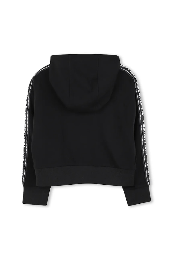 Dievča Detská mikina Karl Lagerfeld Z30609.114.150 čierna