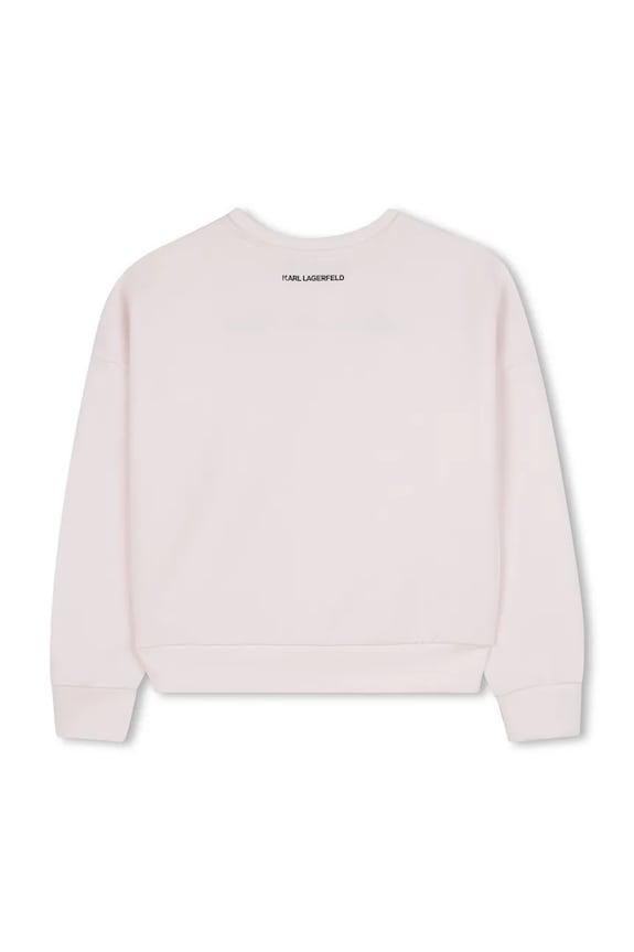 Девочка Детская кофта Karl Lagerfeld Z30610.86.108 розовый