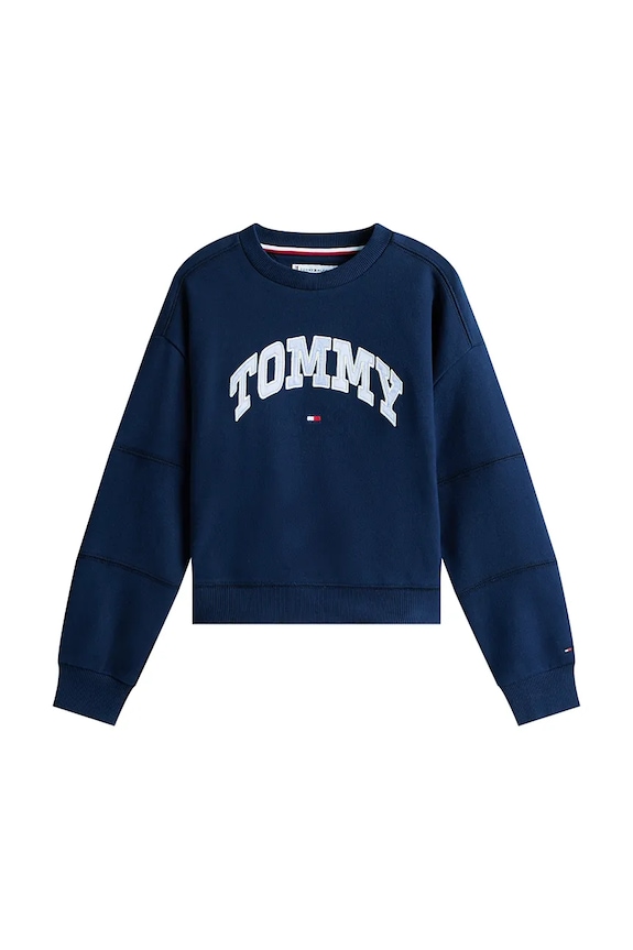 Tommy Hilfiger bluza dziecięca KG0KG08785.9BYA granatowy AW25