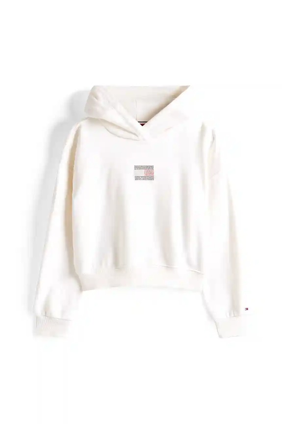 Tommy Hilfiger bluza dziecięca KG0KG09016.9BYA biały AW25
